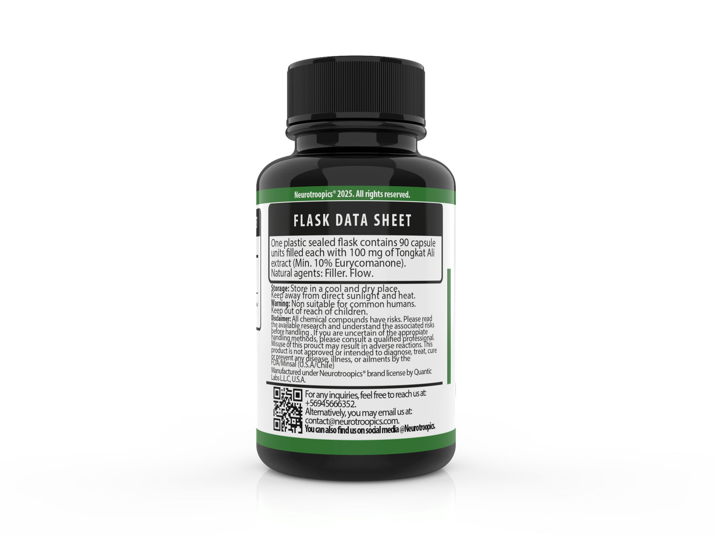 Tongkat Ali 10% (Eurycoma longifolia)- 100 mg