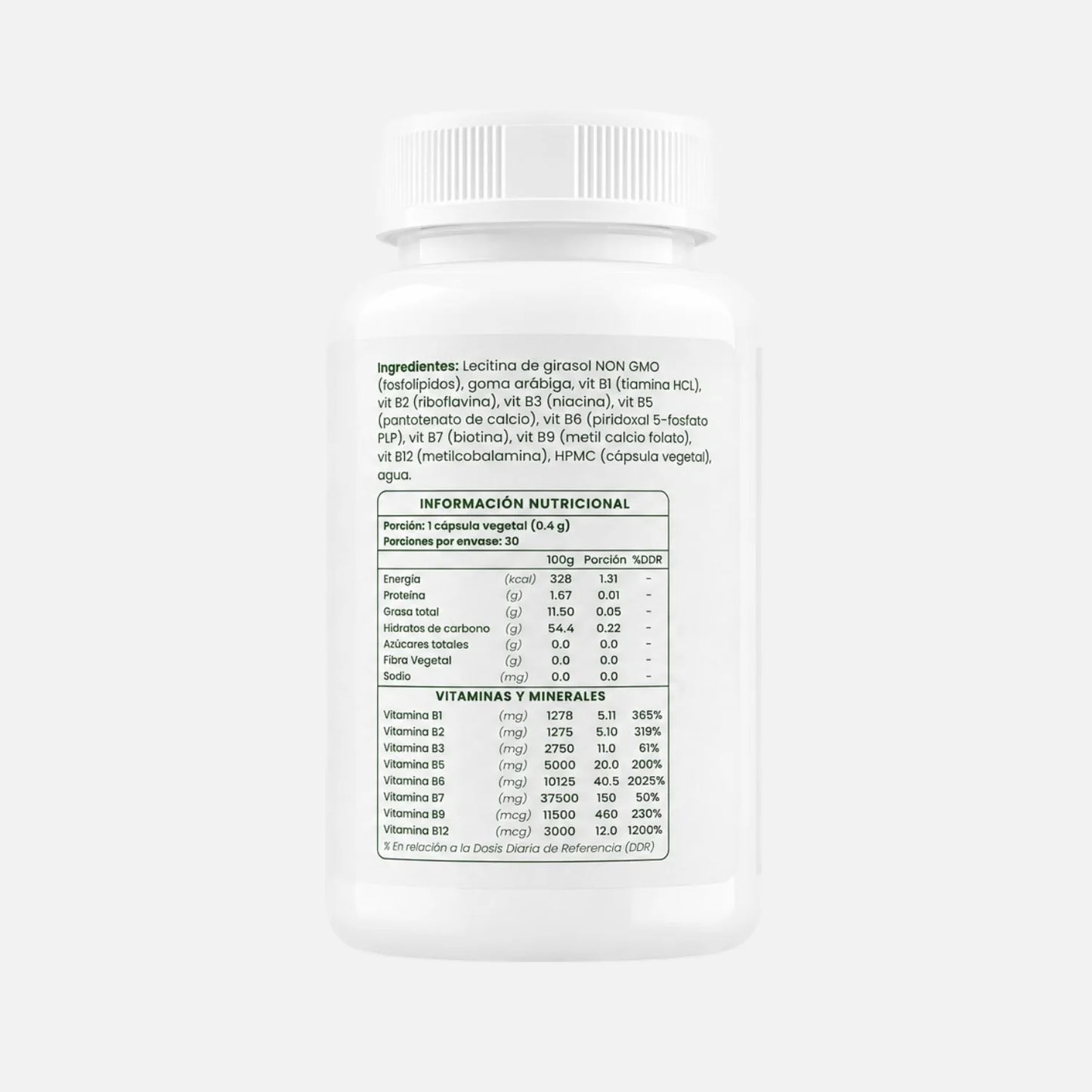 B-Complex Liposomal METAZOME™ · Las 8 Vitaminas B en Formas Activas