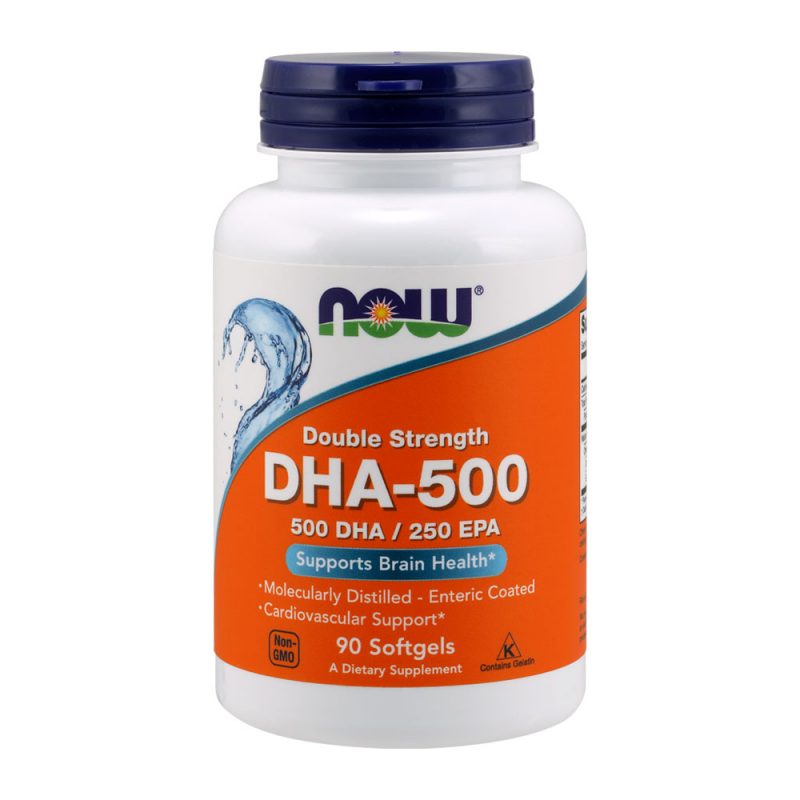 DHA - 500 NOW: Protección cerebral, desintoxicación de metales pesados