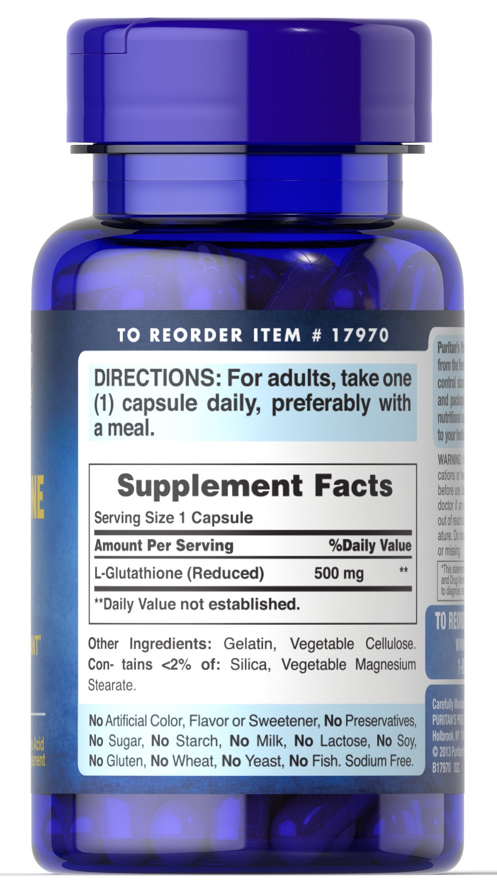 GLUTATIÓN: Antioxidante, Antiinflamatorio natural