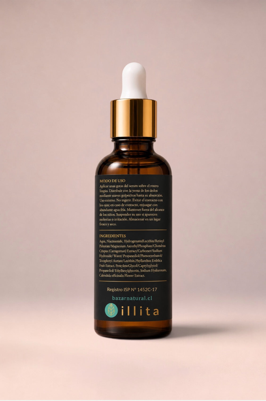Sérum de Belleza Nocturno Nº 8 - Iluminador • Despigmentante Illita