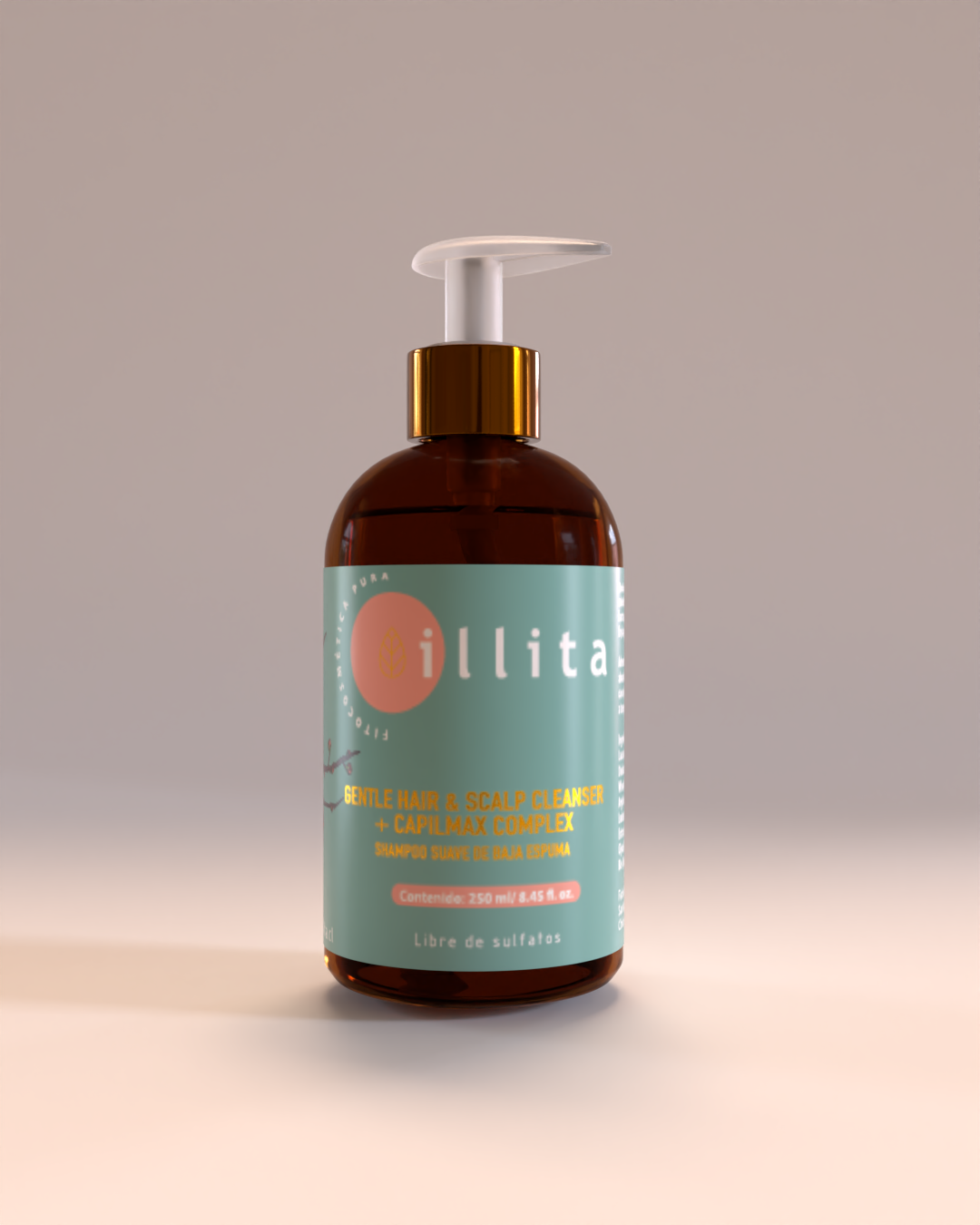 SHAMPOO SUAVE + CAPILMAX Complex: Nutritivo y Fortalecedor