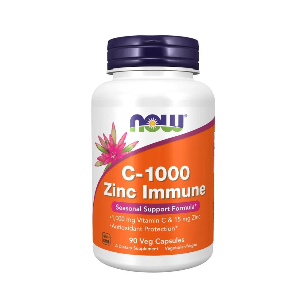 VITAMINA C-1000 Zinc Inmune NOW