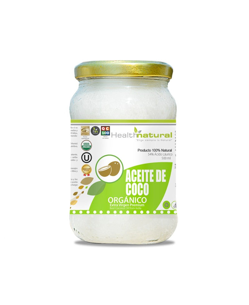 ACEITE DE COCO COMESTIBLE ORGÁNICO