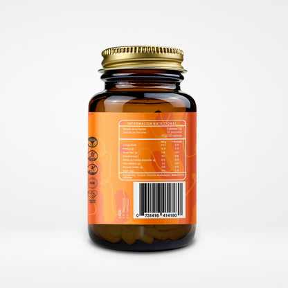 CÚRCUMA ACTIVADA (Curcumin+Piperina)