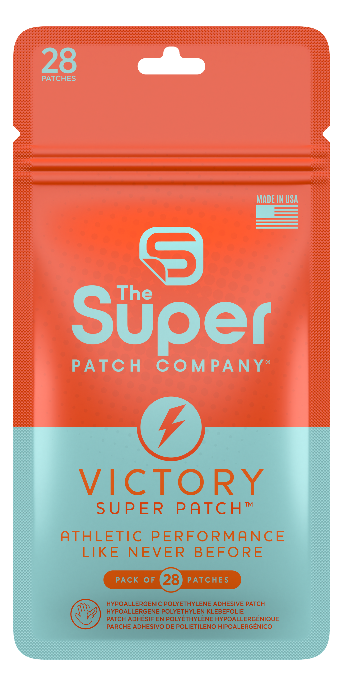 Super Patch VICTORY - Rendimiento Atlético y Recuperación Rápida