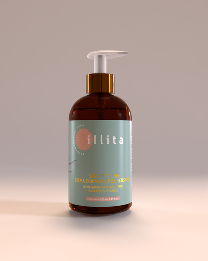 CREMA CORPORAL SENSITIVE LINE: MANOS Y CUERPO illita