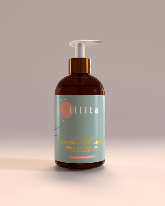 CREMA CORPORAL SENSITIVE LINE: MANOS Y CUERPO illita