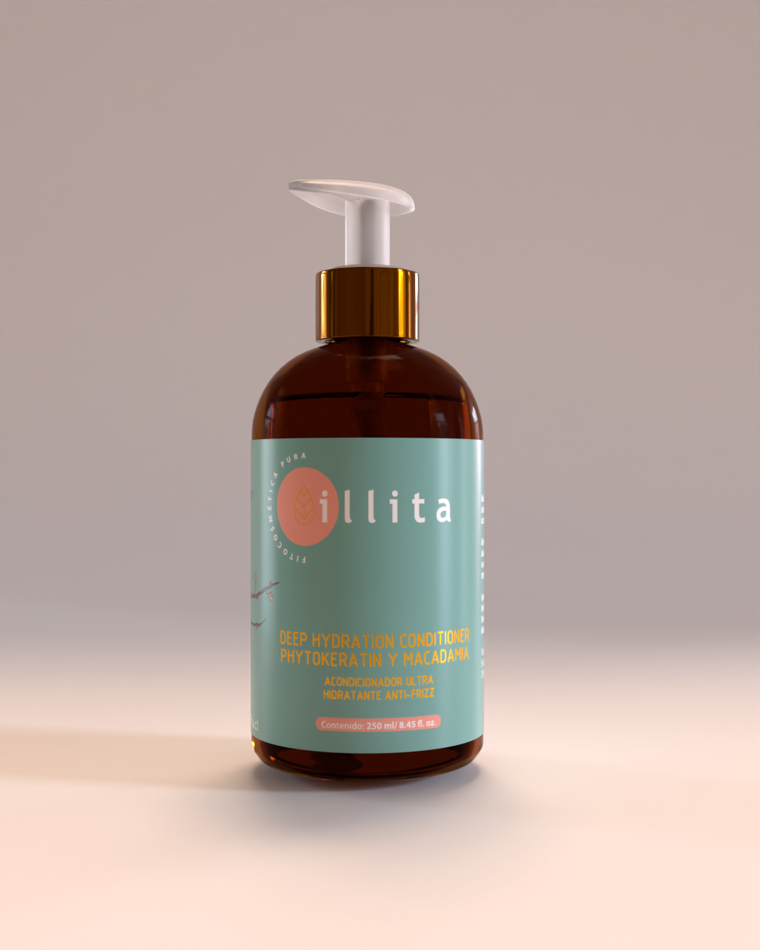 ACONDICIONADOR Anti Frizz ultra hidratante illita: Phytokeratin, Maxiliss, Macadamia