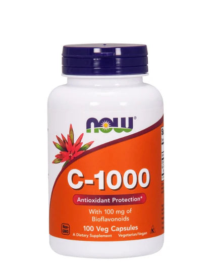 VITAMINA C-1000 con Bioflavonoides NOW