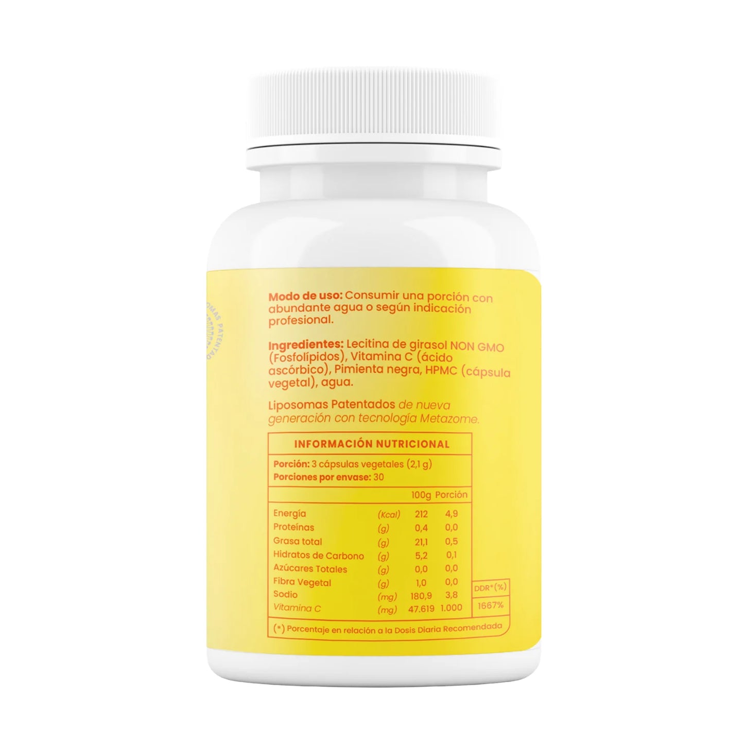Vitamina C Liposomal | METAZOME