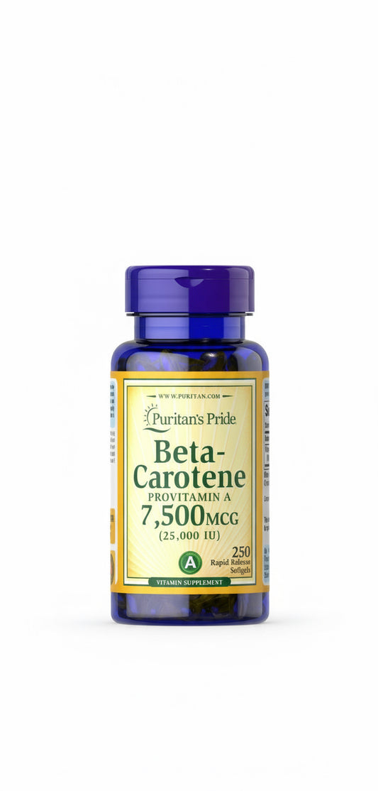 Betacaroteno 25.000 UI – Puritan's Pride
