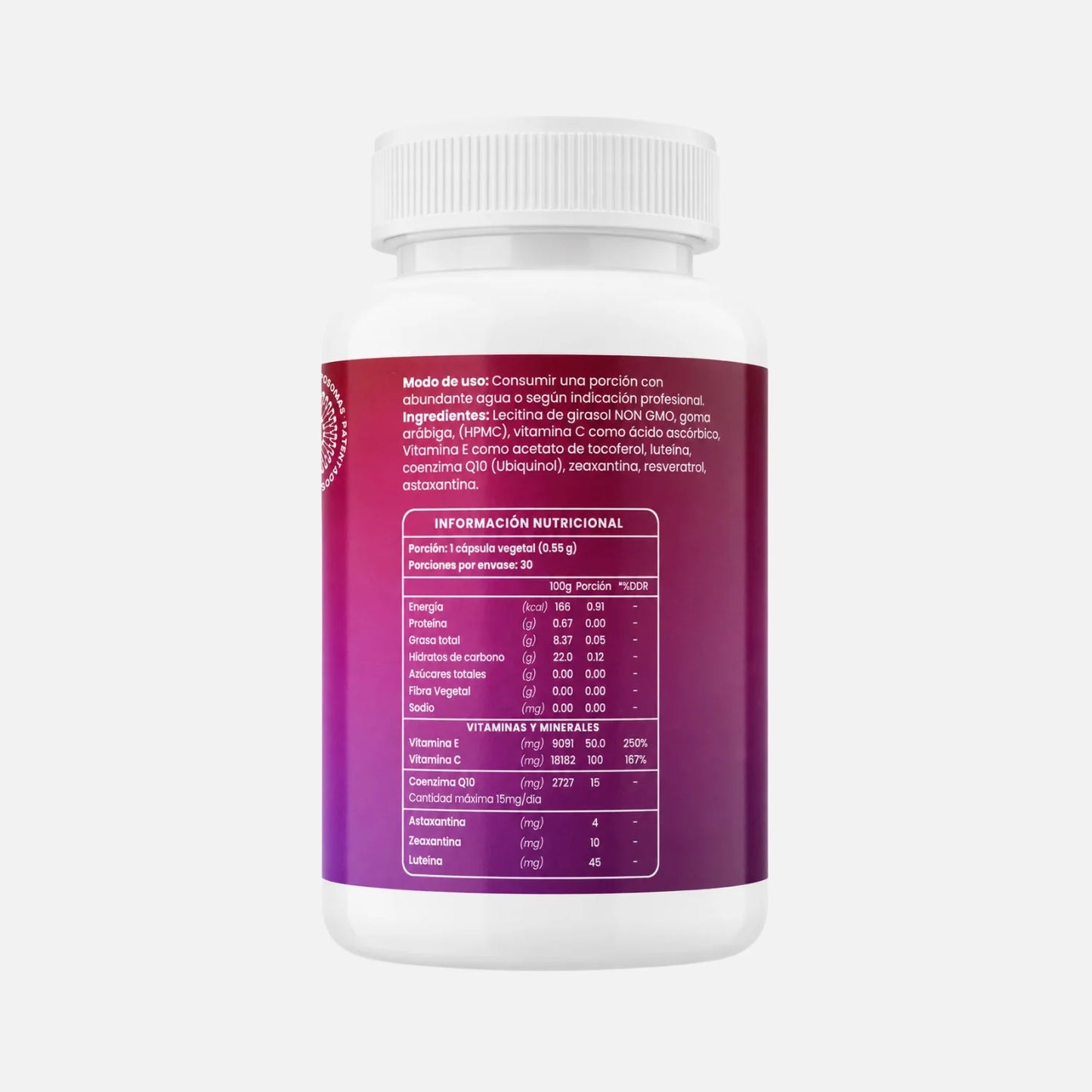 Ultra Anti-Ox Liposomal 30 cápsulas | METAZOME™
