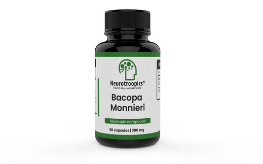 BACOPA Alta concentración: Salud cerebral, Foco, Hipotiroidismo, Stress, Insomnio