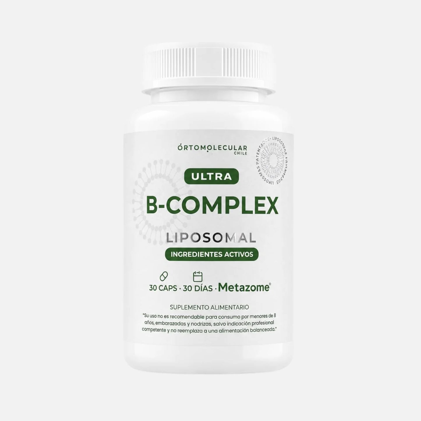 B-Complex Liposomal METAZOME™ · Las 8 Vitaminas B en Formas Activas