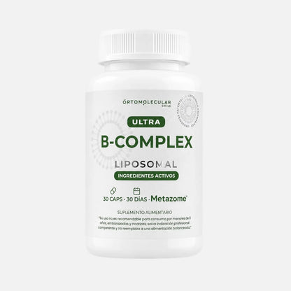 B-Complex Liposomal METAZOME™ · Las 8 Vitaminas B en Formas Activas