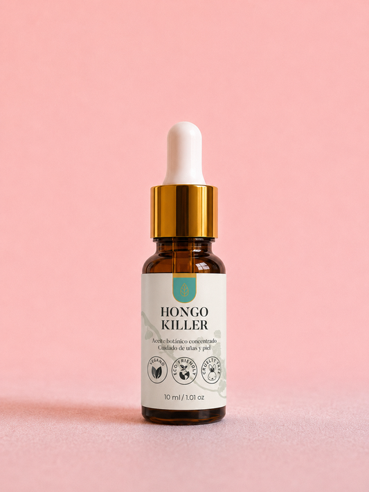 Hongo Killer - Antimicótico Natural para Uñas, Piel y Cuero Cabelludo - Illita