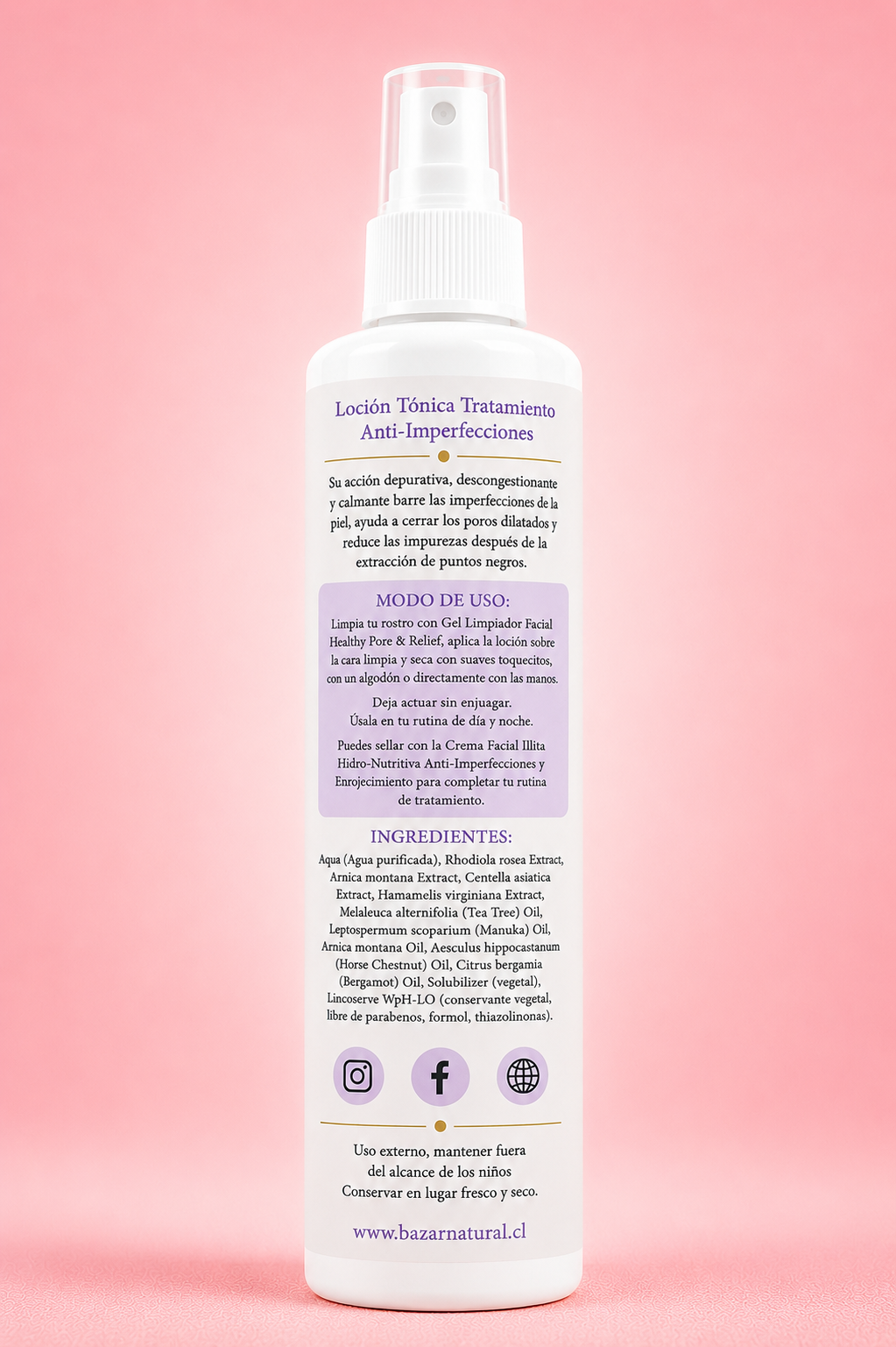 LOCIÓN TRATAMIENTO ANTI-IMPERFECCIONES illita