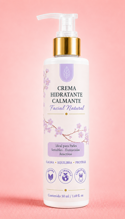 Crema Hidratante Calmante para Pieles Sensibles Illita