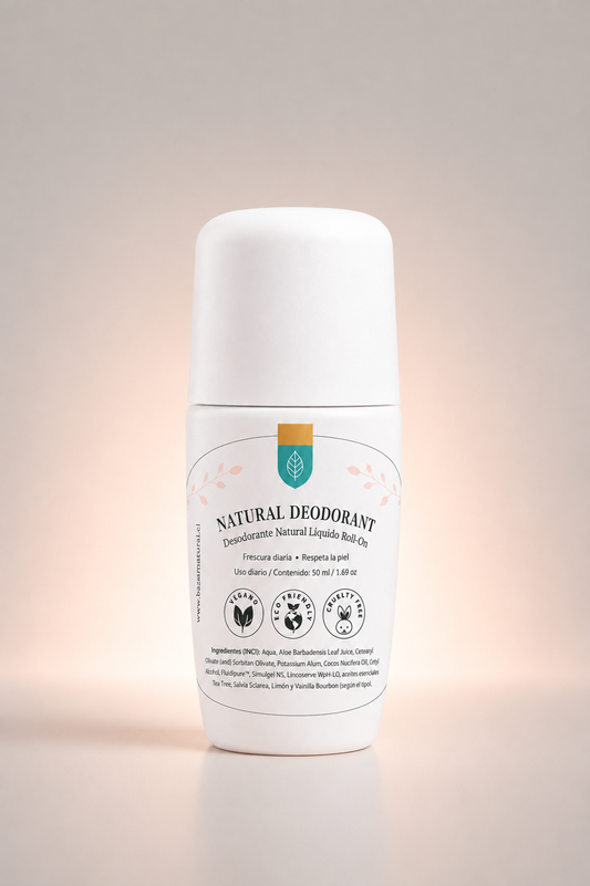 DESODORANTE ANTIBACTERIANO NATURAL LÍQUIDO ROLL-ON illita