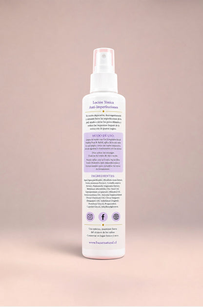 LOCIÓN FACIAL ANTI-IMPERFECCIONES illita