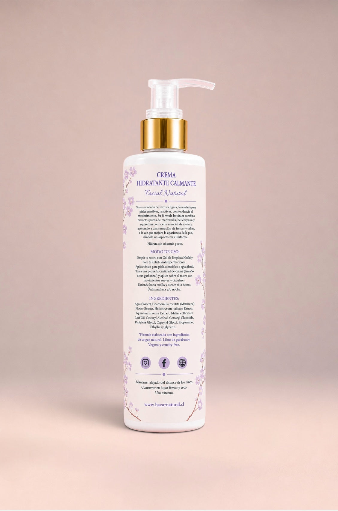 Crema Hidratante Calmante para Pieles Sensibles Illita