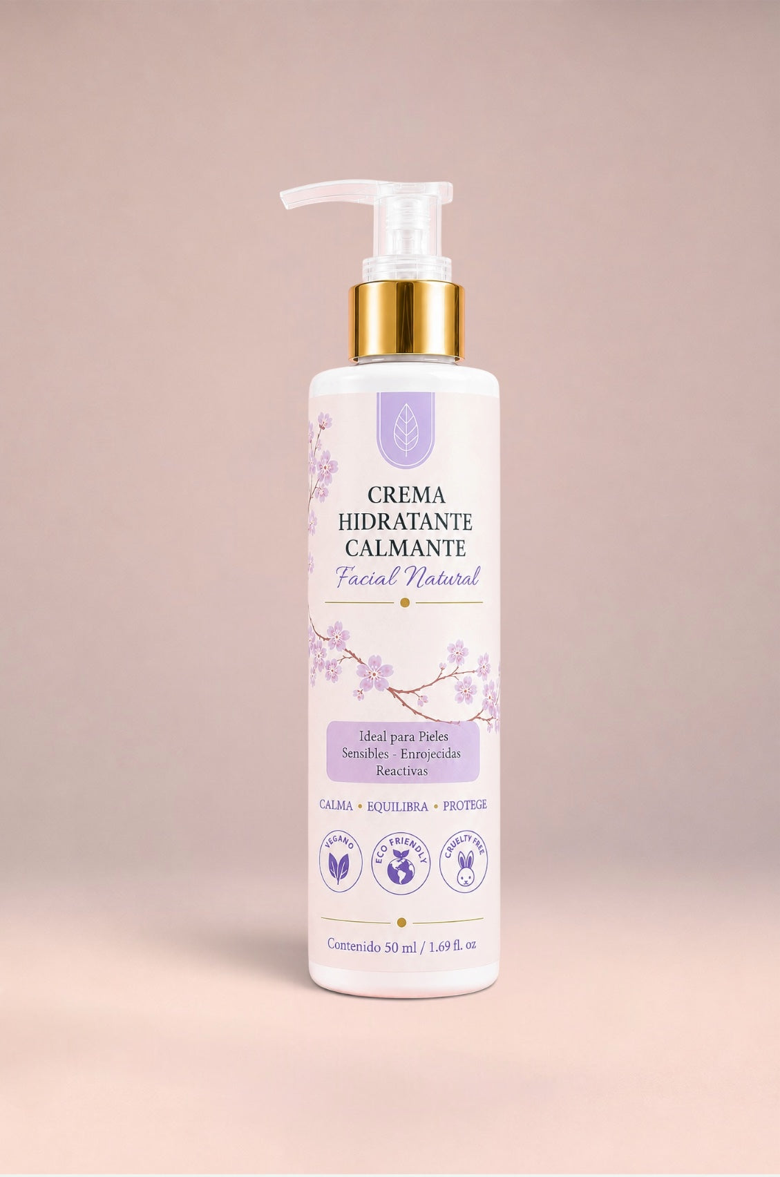 Crema Hidratante Calmante para Pieles Sensibles Illita
