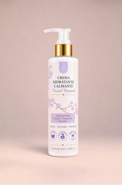 Crema Hidratante Calmante para Pieles Sensibles Illita