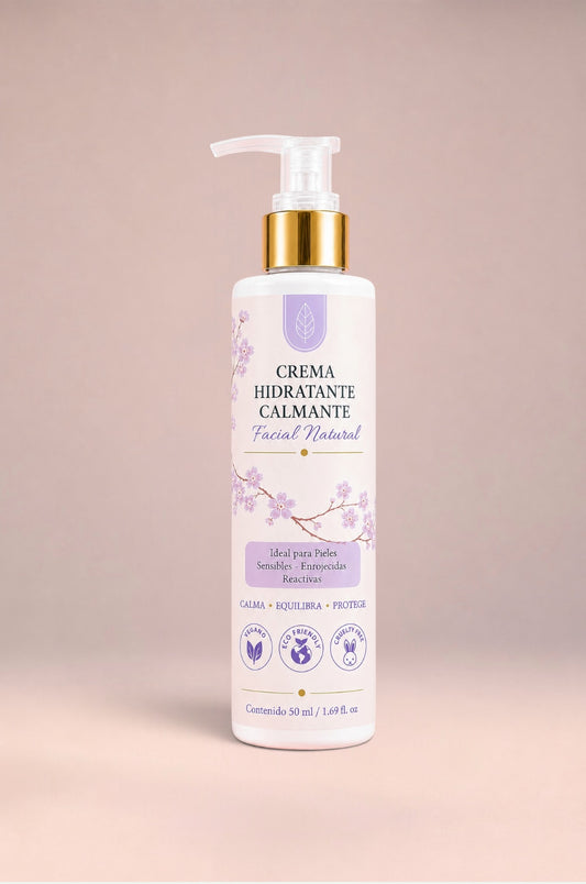 CREMA HIDRATANTE CALMANTE para Pieles Sensibles Illita