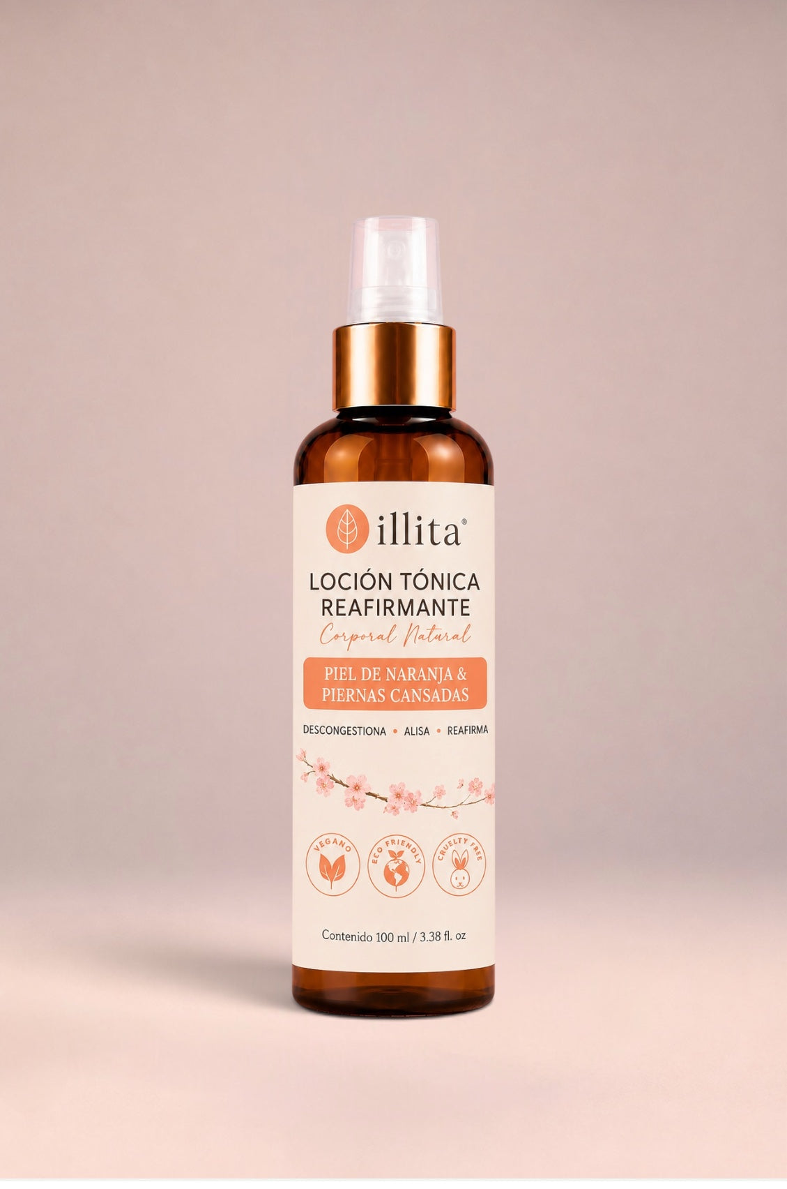 LOCIÓN TÓNICA CORPORAL Reafirmante, Anti-Celulitis