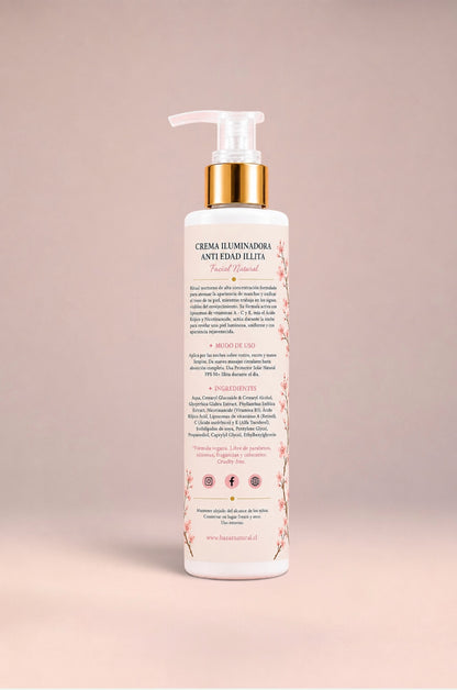 CREMA ILUMINADORA Anti Edad Illita