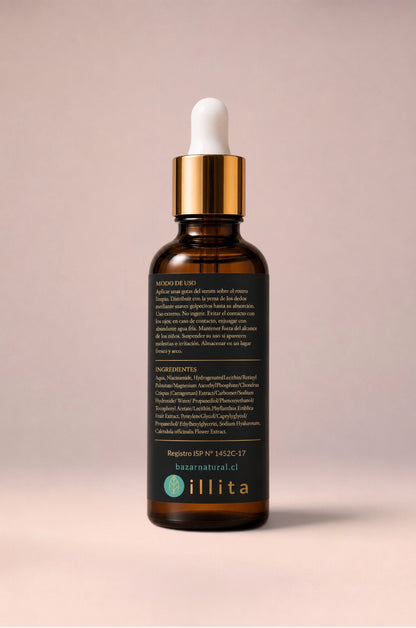 Sérum de Belleza Nocturno Nº 8 - Iluminador • Despigmentante Illita