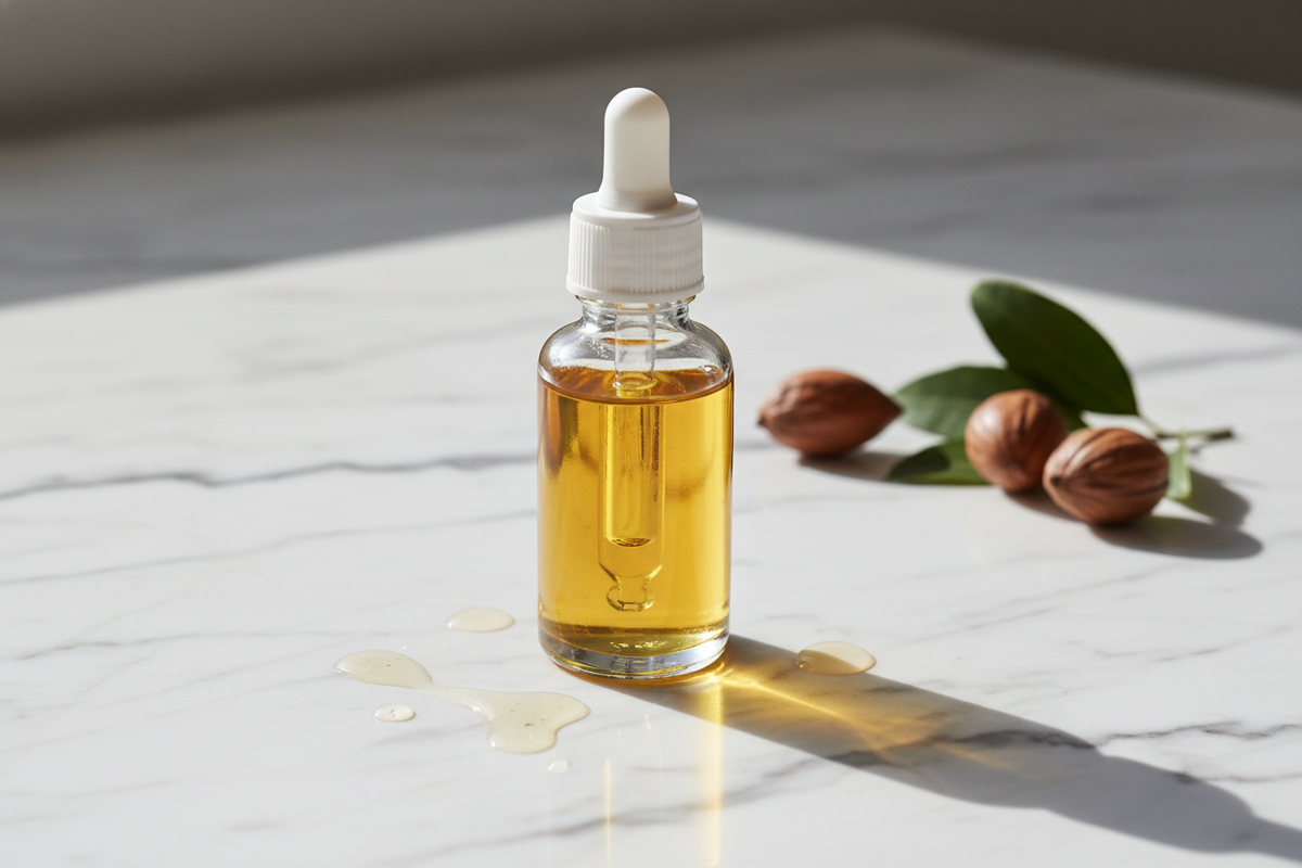 Aceite de Argán Orgánico Puro - Anti-Edad y Regenerador para Piel y Cabello - 30 ml