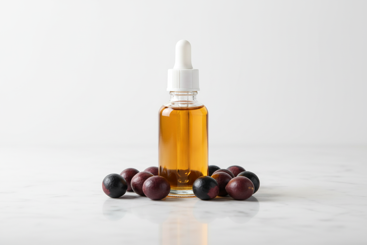 Aceite de Avellanas Chilenas con Gevuina Visibles