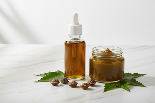 Aceite de Neem Líquido y Sólido Mismo Color