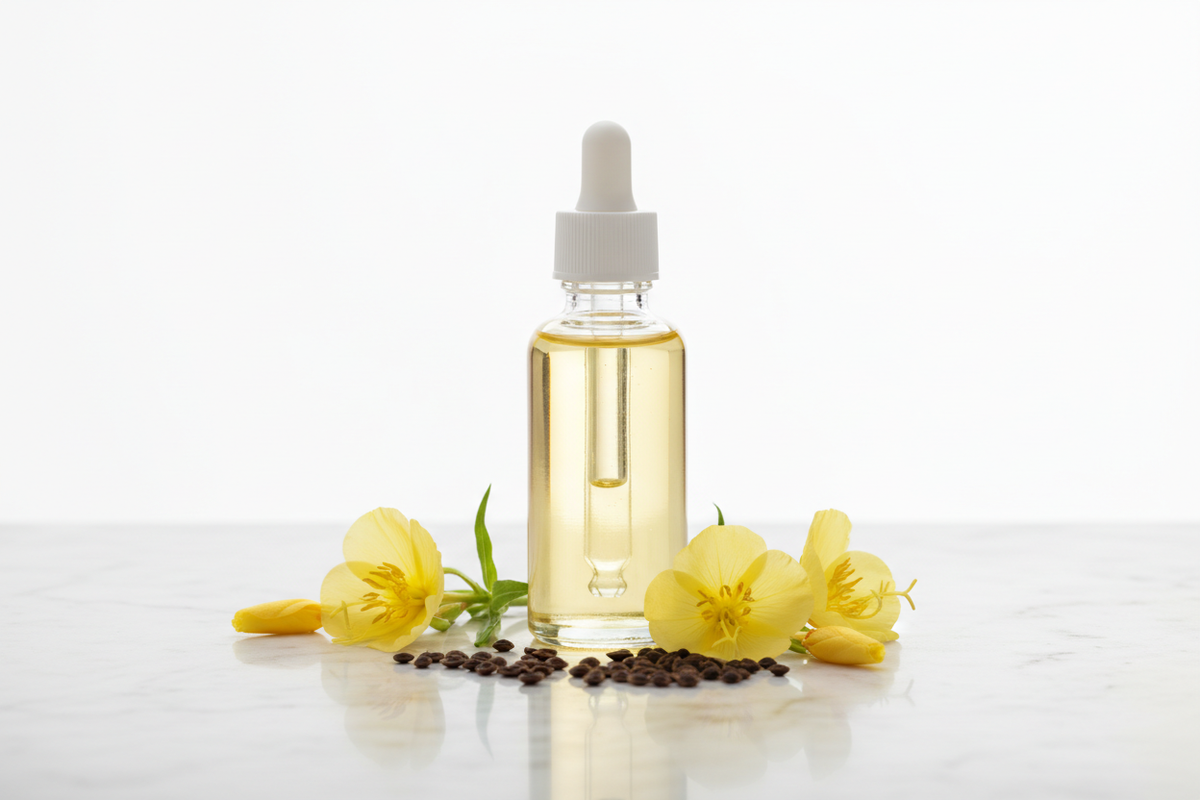 Aceite de Onagra Puro - Rico en GLA para Equilibrio Hormonal y Piel Madura - 50 ml