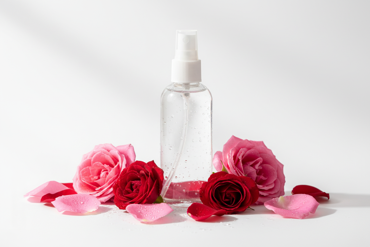 Agua Floral de Rosas - Botella Limpia