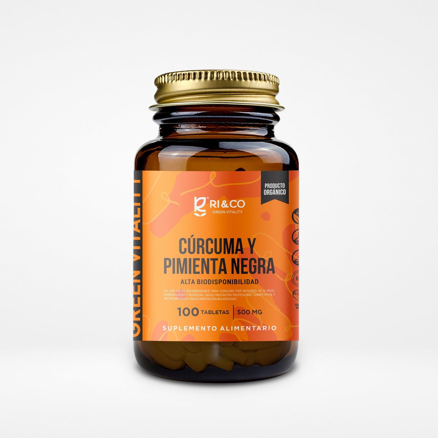 CÚRCUMA ACTIVADA (Curcumin+Piperina)