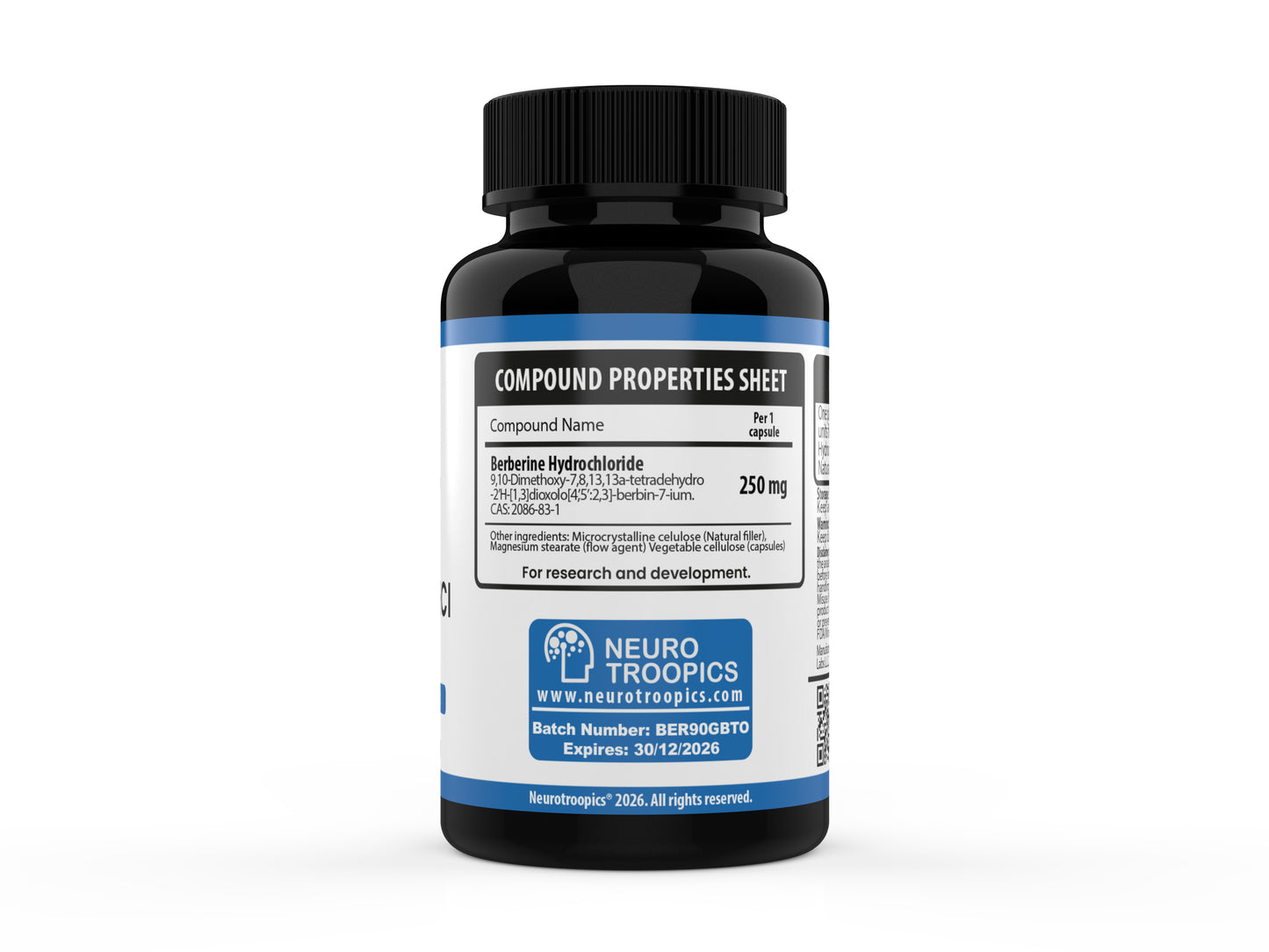 Berberina HCl- 250 Mg