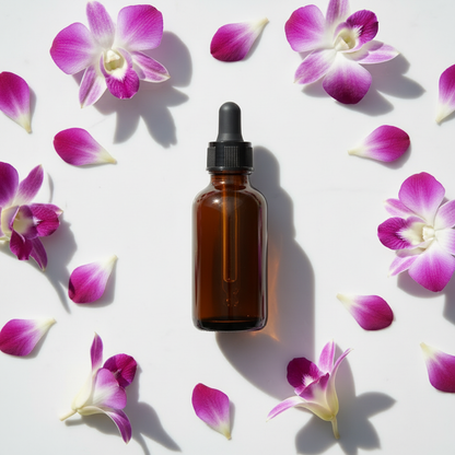 Extracto de Orquídea - Flat Lay Sin Etiquetas