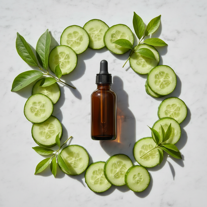 Extracto de Pepino - Flat Lay