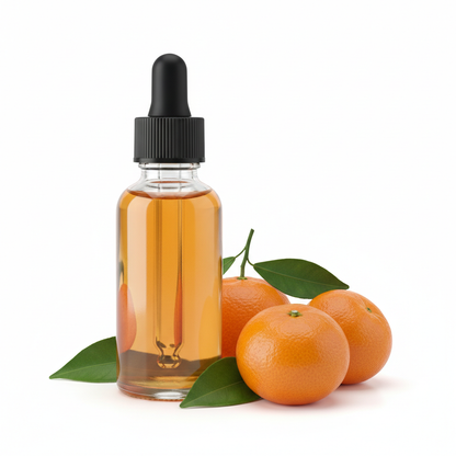 Frasco cerrado con fragancia mandarina japonesa