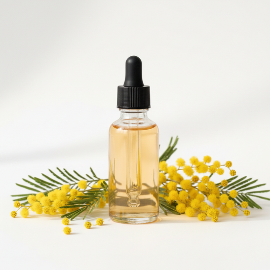 Frasco cerrado con fragancia mimosa