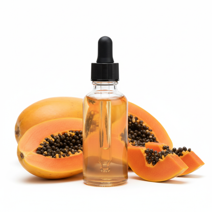 Frasco cerrado con fragancia papaya juicy