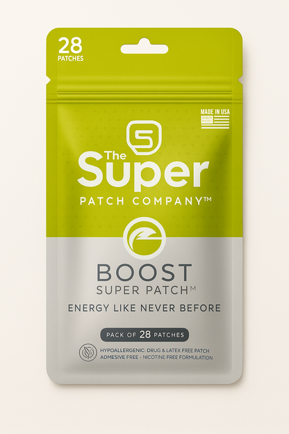 Super Patch BOOST - Energía Pura Sin Cafeína Ni Estimulantes
