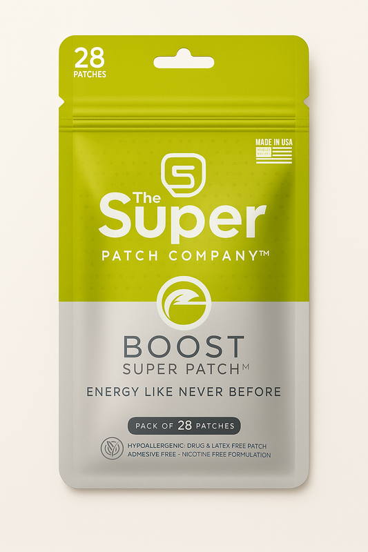 Super Patch BOOST - Energía Pura Sin Cafeína Ni Estimulantes