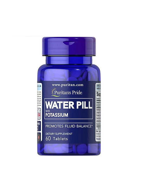 WATER PILL + POTASIO: diurético natural a base de hierbas