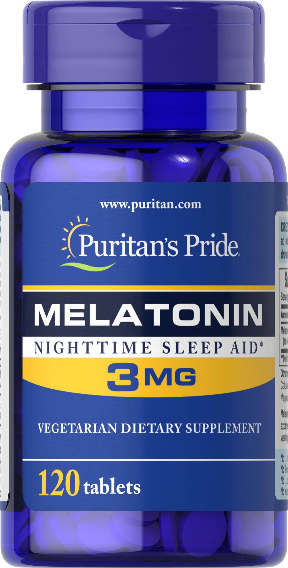 Melatonina 3 mg – Puritan's Pride