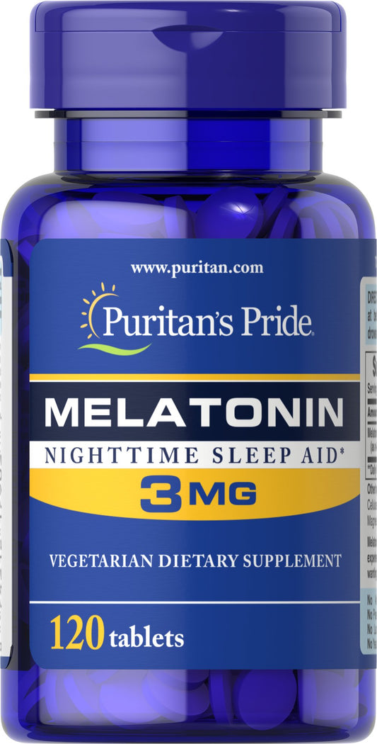 Melatonina 3 mg – Puritan's Pride
