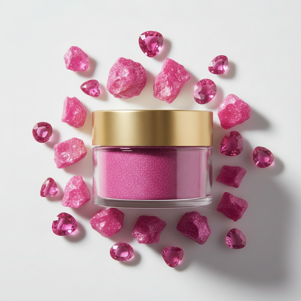 Pigmento Carmín - Flat Lay